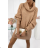 Women's Elegant Long Sleeve Dress (S/M ONE SIZE) ITALIAN FASHION IMPLI2220433lurex