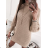Women's Elegant Long Sleeve Dress (S/M ONE SIZE) ITALIAN FASHION IMPLI2220433lurex