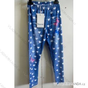 Leggings of a long, long baby and adolescent girl heart (2-14 years) TAURUS 836
