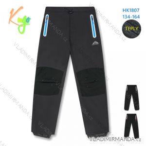 Softshell pants insulated with puff teen girl boys (134-164) KUGO HK1807