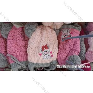 Children's girls' winter hat (3-8 years) MADE IN POLAND PV422030