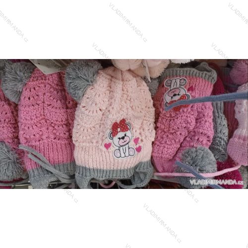 Children's girls' winter hat (3-8 years) MADE IN POLAND PV422030