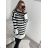 Women's Elegant Long Sleeve Dress (S/M ONE SIZE) ITALIAN FASHION IMPLI2220433lurex