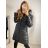 Šaty letní na ramínka dámské (S/M ONE SIZE) ITALSKÁ MÓDA IMPBB22B21841 black S