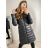 Šaty letní na ramínka dámské (S/M ONE SIZE) ITALSKÁ MÓDA IMPBB22B21841 black S