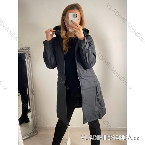 Šaty letní na ramínka dámské (S/M ONE SIZE) ITALSKÁ MÓDA IMPBB22B21841 black S