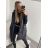 Šaty letní na ramínka dámské (S/M ONE SIZE) ITALSKÁ MÓDA IMPBB22B21841 S/M Black