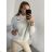 Women's Oversize Turtleneck Long Sleeve Sweater (S/M/L ONE SIZE) ITALIAN FASHION IMWD2292119