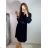 Summer long sleeve flowered women's dress (UNI S / L) ITALIAN FASHION IMK20150