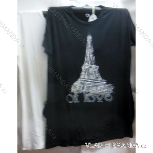 T-shirt short sleeve women's oversized (l / xl-2xl / 3xl) AMBITIONFLY FM-24055