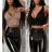 Women's Sparkly Sequin Strap Top (S/M ONE SIZE) ITALIAN FASHION IMWE224060
