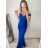 Šaty elegantní plesové dlouhé carmen dámské (S/M ONE SIZE) ITALSKá MóDA IMM2251830Q