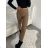 Women's leggings insulated long women's pockets (s / m-l / xl) TURKISH MODA tm9192048 Brown light XL/2XL