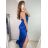 Women's Long Elegant Strapless Prom Dress (S/M ONE SIZE) ITALIAN FASHION IMWE223030