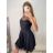 Women's elegant party long sleeve dress (S/M ONE SIZE) ITALIAN FASHION IM322282