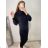 Women's Elegant Long Sleeve Dress (S/M ONE SIZE) ITALIAN FASHION IMPLI2220433lurex