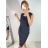 Women's Elegant Glitter Short Sleeve Dress (S/M ONE SIZE) ITALIAN FASHION IMM222982