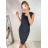 Women's Elegant Glitter Short Sleeve Dress (S/M ONE SIZE) ITALIAN FASHION IMM222982