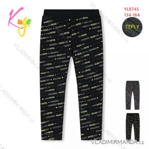 Leggings warm long puppy girls (134-164) KUGO JI9566