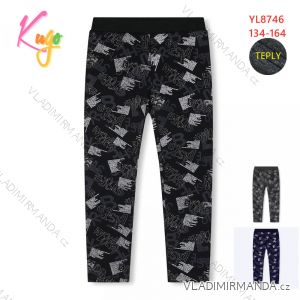 Leggings warm long puppy girls (134-164) KUGO JI9566