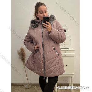 Women's Winter Jacket Plus Size (54-62) POLISH FASHION PMF22ERIKO-1