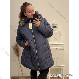 Women's winter jacket plus size (54-62) POLISH FASHION PMF22ERIKO-3