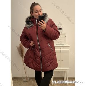 Women's Winter Jacket Plus Size (54-62) POLISH FASHION PMF22ERIKO-4