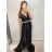 Long formal elegant ball gown dress (UNI s-m) ITALIAN FASHION IMM20FL5620 S/M red