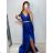 Long formal elegant ball gown dress (UNI s-m) ITALIAN FASHION IMM20FL5620 S/M red
