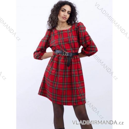 Dress Elegant Christmas Long Sleeve Women's Christmas (S/M ONE SIZE) ITALIAN FASHION IMM22BR1175