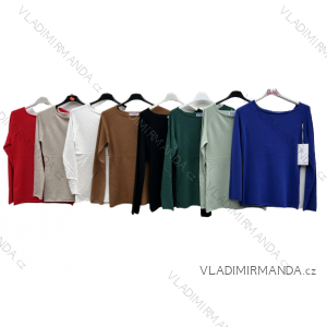 Women's Long Sleeve Warm T-Shirt (S/M ONE SIZE) ITALIAN FASHION IMD22967