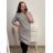 Elegant Short Sleeve Summer Women's Dress (44-46-48-50-52) Polish FASHION PMLP22DARA