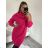 Women's Elegant Long Sleeve Dress (S/M ONE SIZE) ITALIAN FASHION IMPLI2220433lurex
