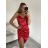 Šaty elegantní společenské třpytivé bez rukávu dámské (S/M ONE SIZE) ITALSKá MóDA IM4221086 S/M black