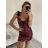 Sexy mini strapless dress for women (S / M ONE SIZE) ITALIAN FASHION IMM22922