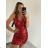 Sexy mini strapless dress for women (S / M ONE SIZE) ITALIAN FASHION IMM22922