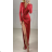 Women's Elegant Long Sleeve Dress (S/M ONE SIZE) ITALIAN FASHION IMPBB22B23160