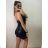 Summer long sleeve flowered women's dress (UNI S / L) ITALIAN FASHION IMK20150