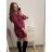 Women's elegant party long sleeve dress (S/M ONE SIZE) ITALIAN FASHION IM322282