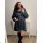 Hoodie Velvet Hooded Long Sleeve Women's Plus Size Dress (L/XL/2XL ONE SIZE) ITALIAN FASHION IM4221269 Emerald 2XL/3XL