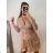 Sexy mini strapless dress for women (S / M ONE SIZE) ITALIAN FASHION IMM22922
