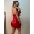 Summer long sleeve flowered women's dress (UNI S / L) ITALIAN FASHION IMK20150