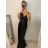 Women's Long Elegant Strapless Prom Dress (S/M ONE SIZE) ITALIAN FASHION IMWE223030