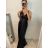 Women's Long Elegant Strapless Prom Dress (S/M ONE SIZE) ITALIAN FASHION IMWE223030