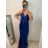 Women's Long Elegant Strapless Prom Dress (S/M ONE SIZE) ITALIAN FASHION IMWE223030