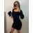Šaty plesové dlouhé elegantní bez rukávu dámské (S/M ONE SIZE) ITALSKÁ MÓDA IMPBB22B22876 S/M red