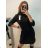 Women's Sparkly Turtleneck Long Sleeve Knitted Dress (S/M/L ONE SIZE) ITALIAN FASHION IM4221213