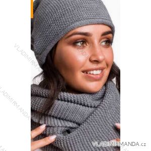 Women's winter hat and neckerchief set (ONE SIZE) MADE IN POLAND PV722055