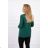 Dark green jacket with lapels