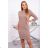 Classic mocha dress